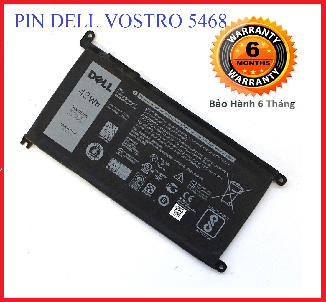 Pin laptop dell vostro 5468 zin-
