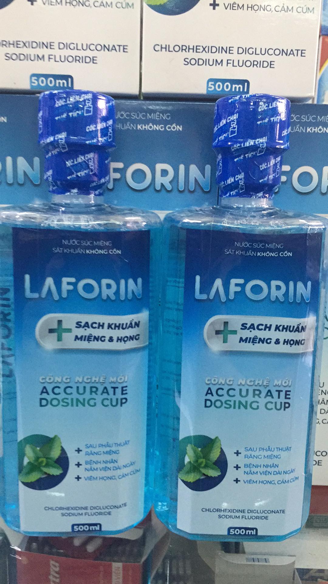 Nước súc miệng sát khuẩn Laforin