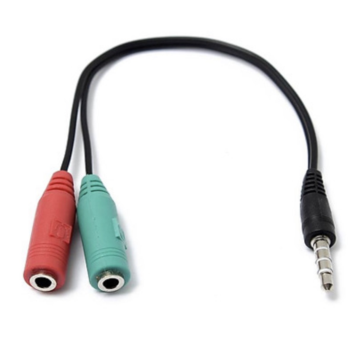 [HCM]Cáp Chia Audio 3.5mm Ra Mic Và Loa  - Xanh Đỏ