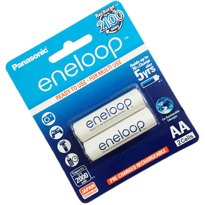 PIN PANASONIC ENELOOP 2000MAH (2 VIÊN AA) - Chính hãng