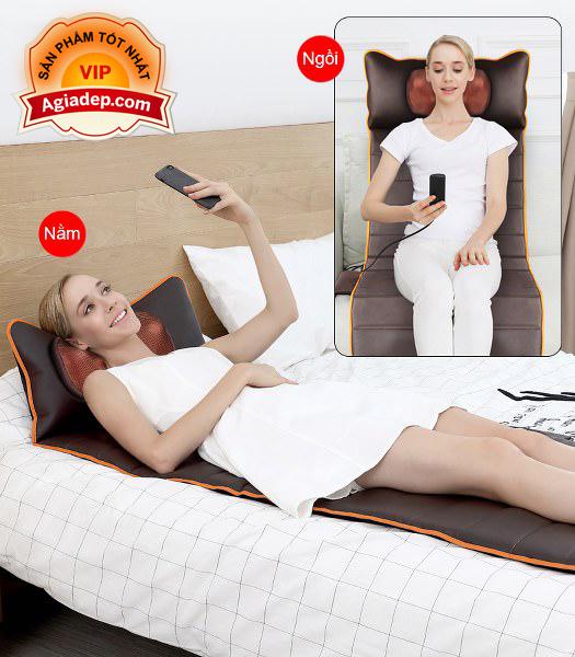 Đệm Massage Thư giãn Trị liệu Hồng ngoại BENBO - Hàng nhà giàu của Agiadep.com