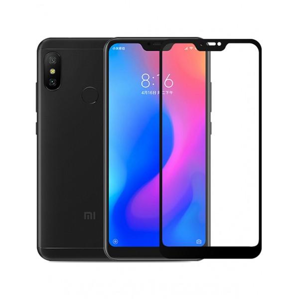 Cường lực full màn Xiaomi Redmi 6 Pro / Mi A2 Lite (Đen)