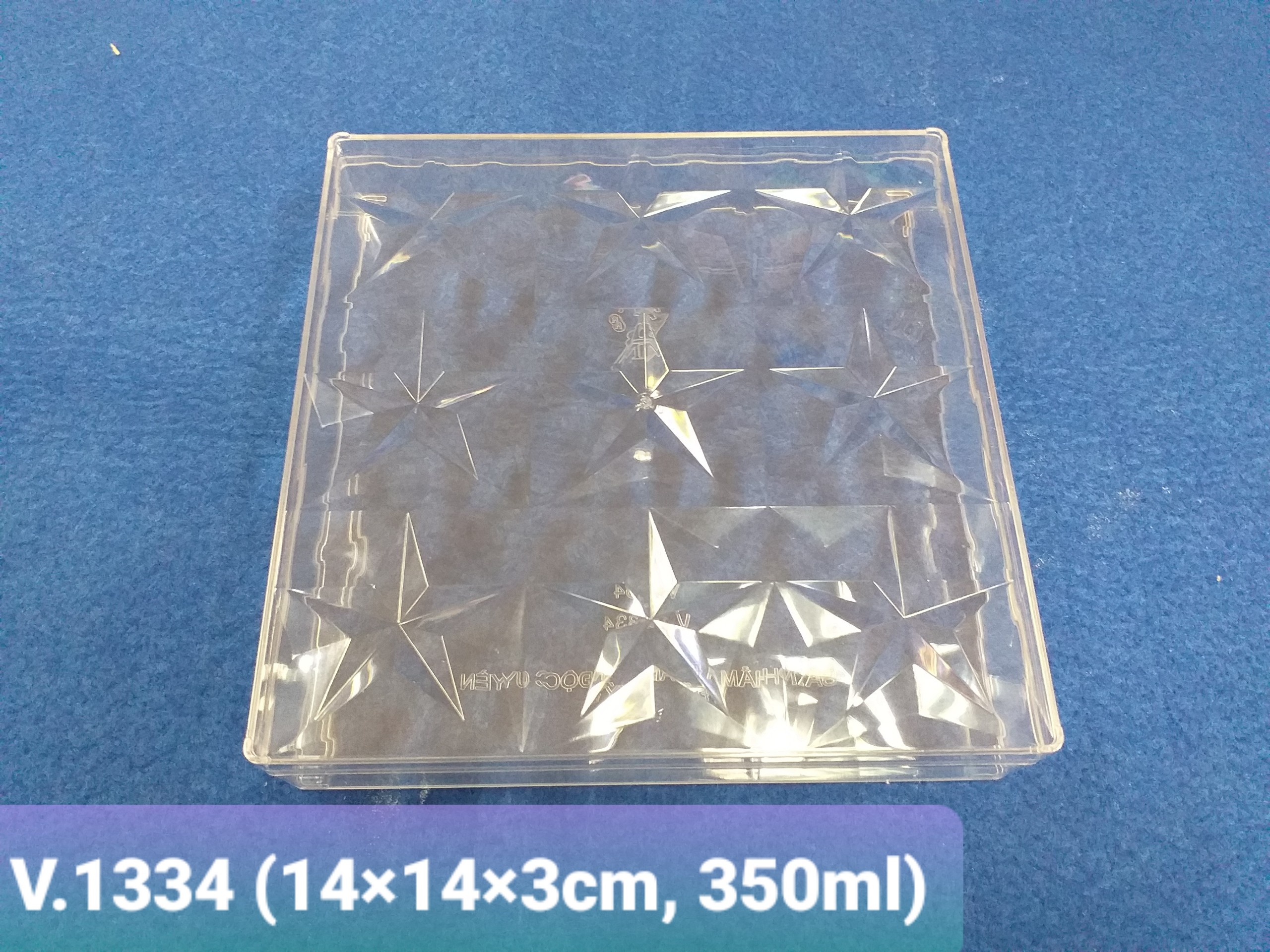 [HCM]Combo 10 Hộp vuông ngôi sao V.1334 (14×14×3cm)