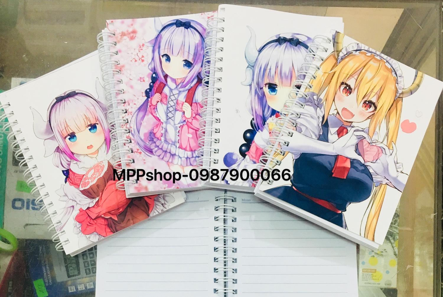 Sổ Gáy Xoắn Maid Dragon
