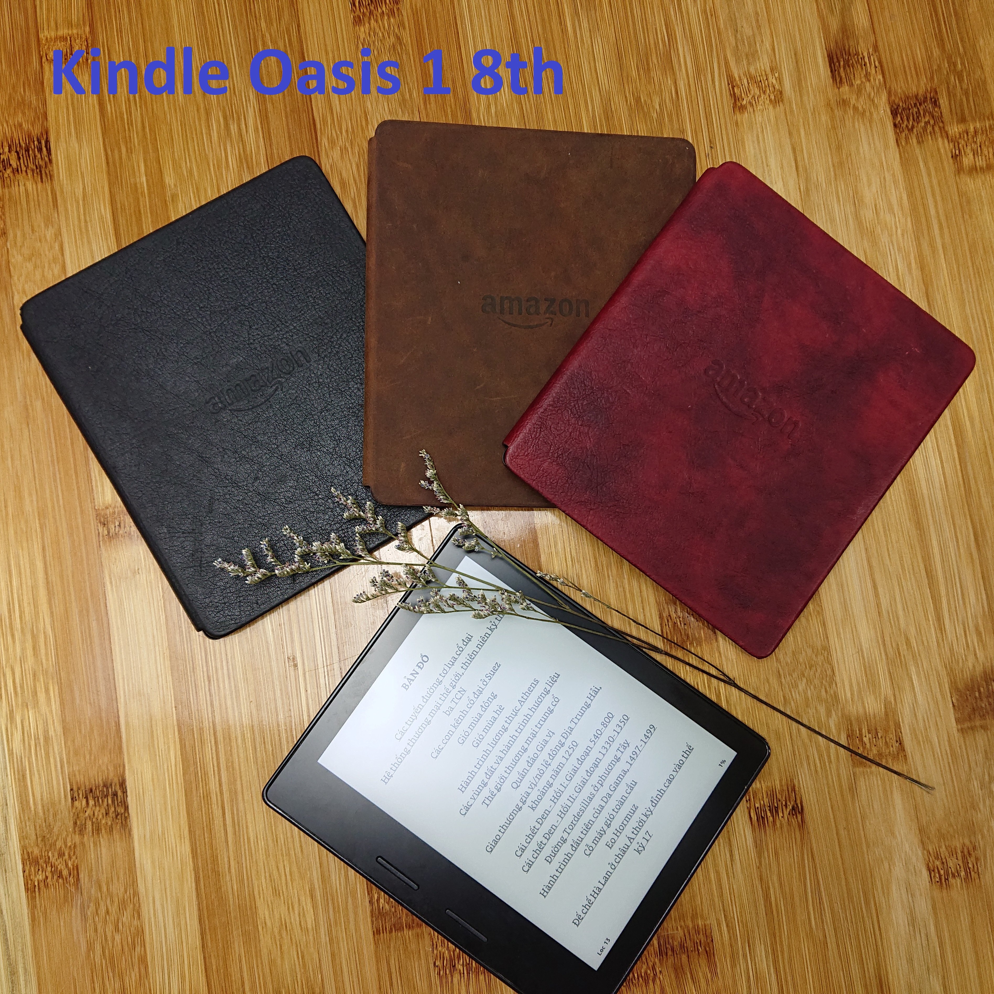 Kindle Oasis 1, 2, 3 (8th, 9th, 10th) E-reader, Screen 6-7inch 300PPI, Stogare 4-8-32GB, Wifi, Bluetooth