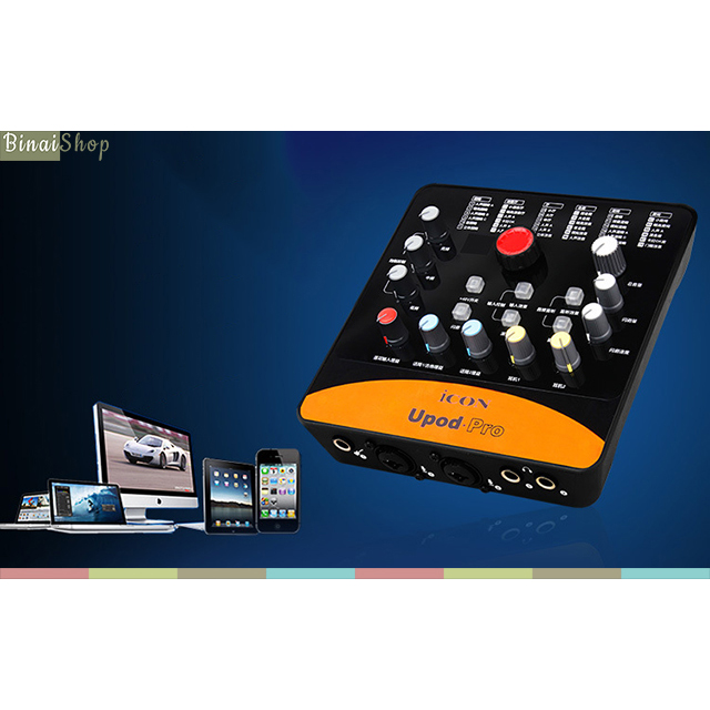 Sound card USB hát karaoke online  ICON Upod Pro