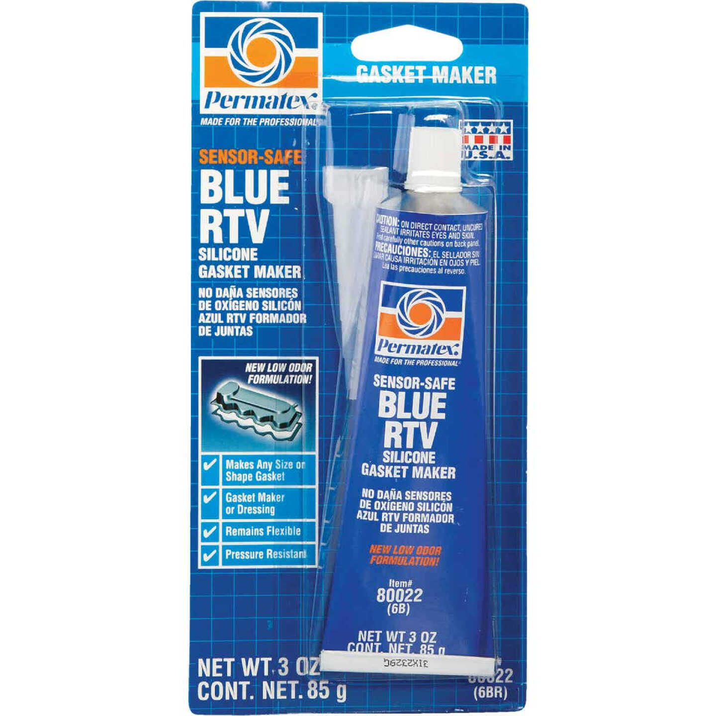 TUÝP SILICON PERMATEX BLUE RTV 85G