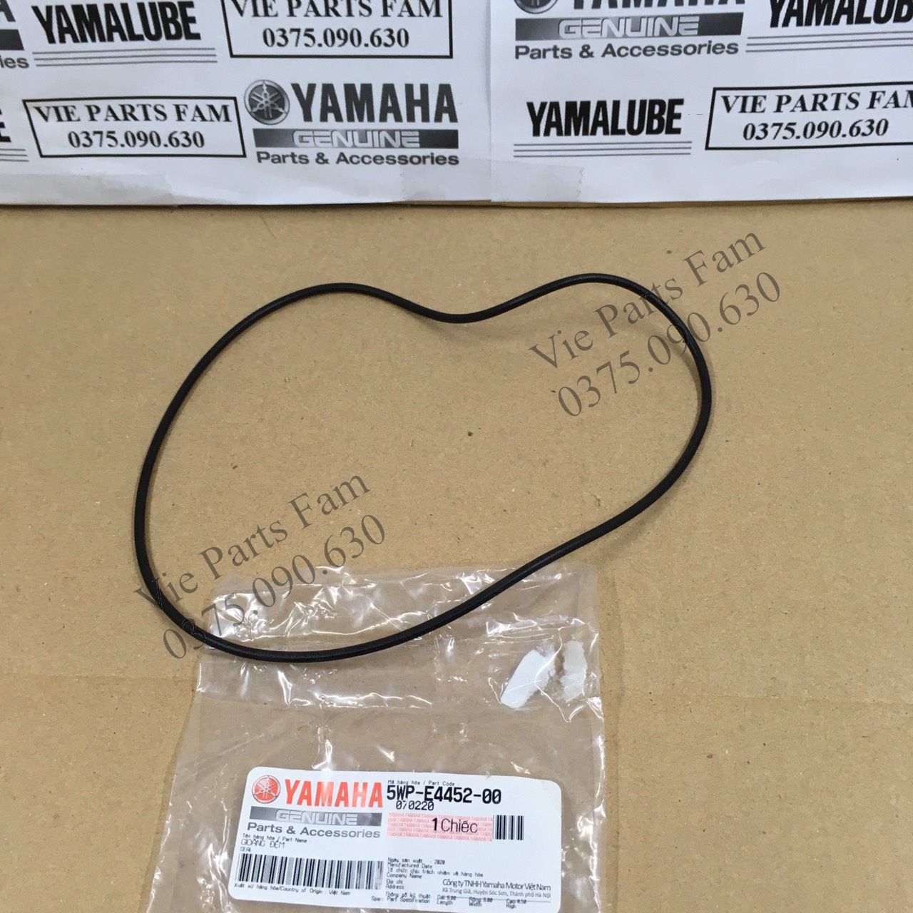 Gioăng ron hộp gió mio 2004-2006 chính hiệu yamaha motor mới 100%