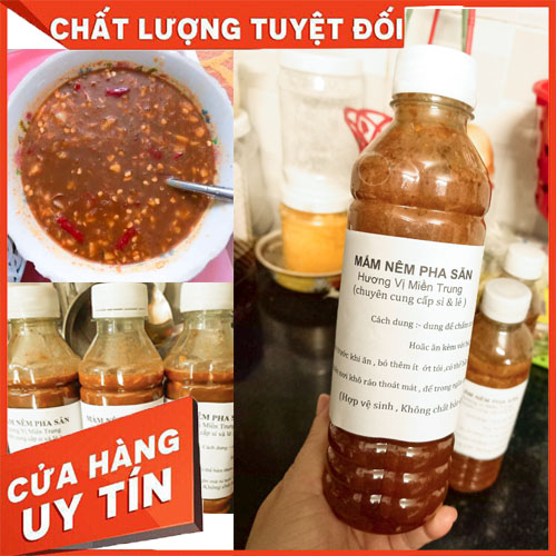 [HCM]Mắm Nêm Bà Như Pha Sẵn-Đặc Sản Đà Nẵng 500gr