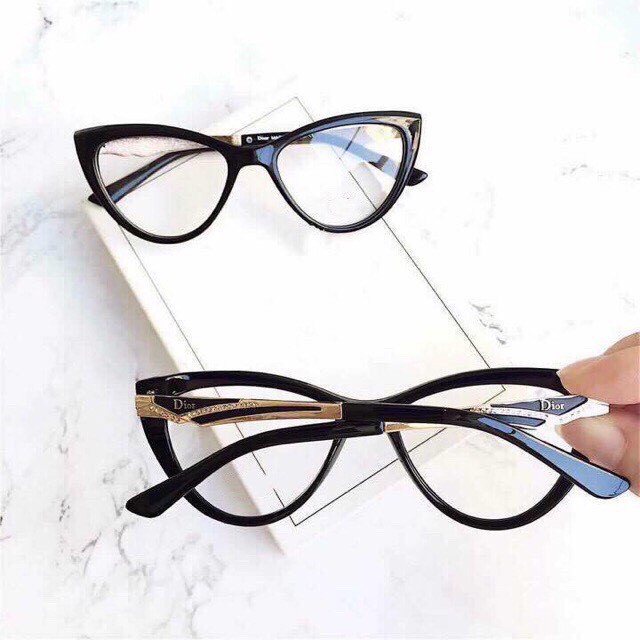 GỌNG KÍNH 0 độ GIẢ CẬN MẮT MÈO