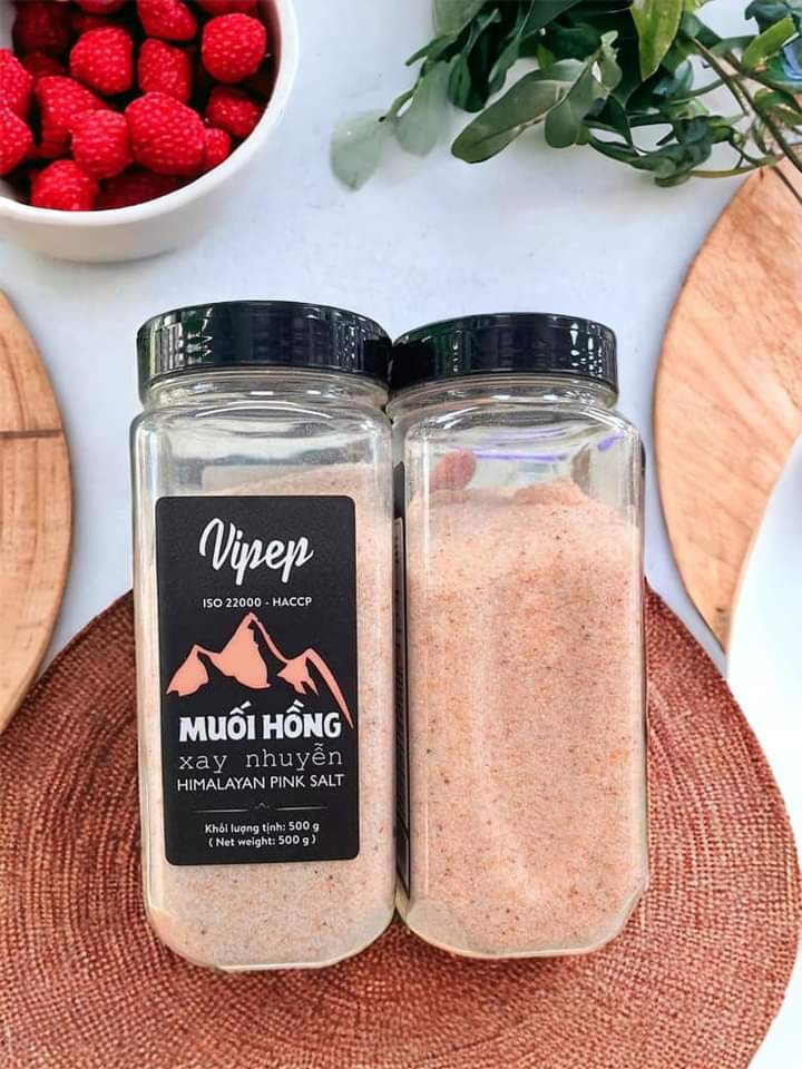 Muối hồng mịn Himalayan - Vipep
