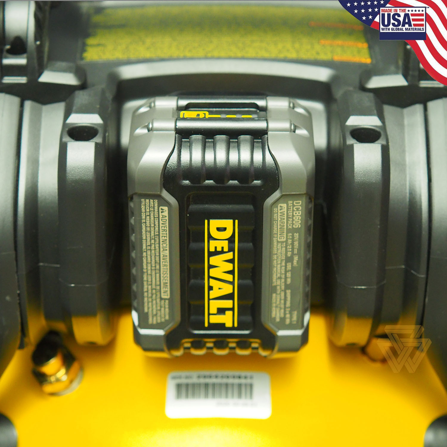[HCM][Trả góp 0%] Bộ Máy Nén Khí 0.4HP 9.5L Dewalt DCC2560T1