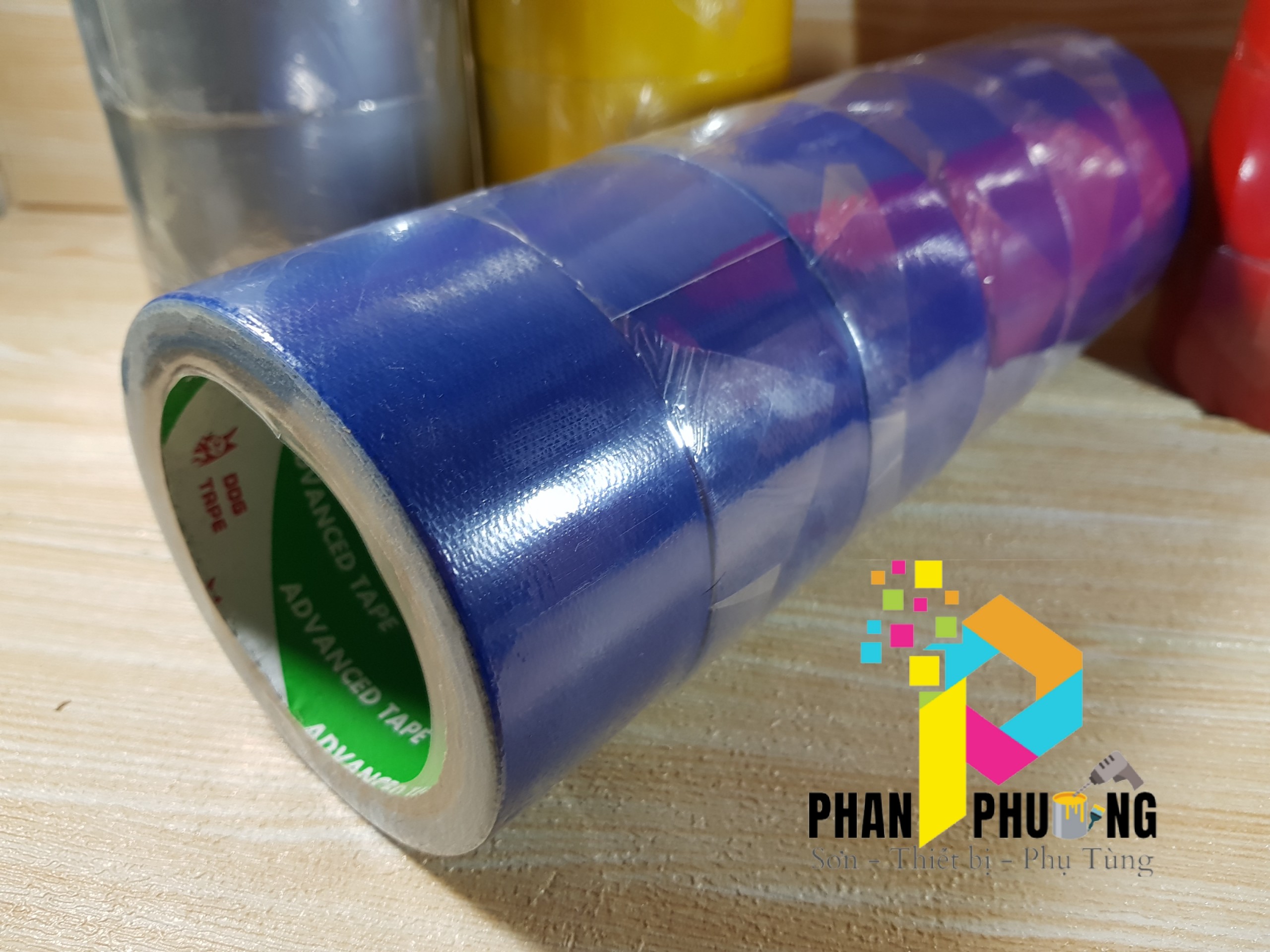 BĂNG KEO BẠC SỢI VẢI NHIỀU MÀU