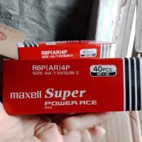 Pin Maxell Tiểu Super Powe Hộp 40 Viên Pin AA(2A) Chính hãng