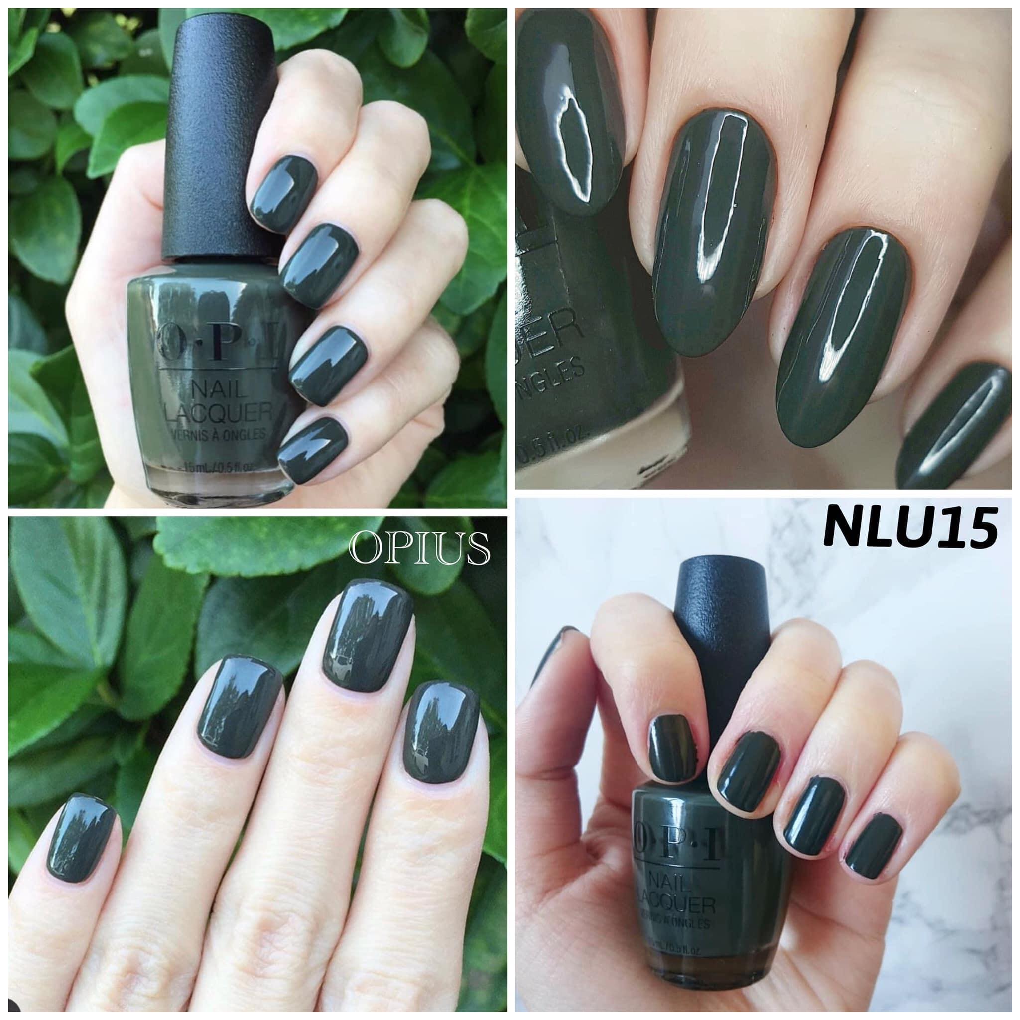 Sơn Móng Tay OPI tone màu xanh rêu