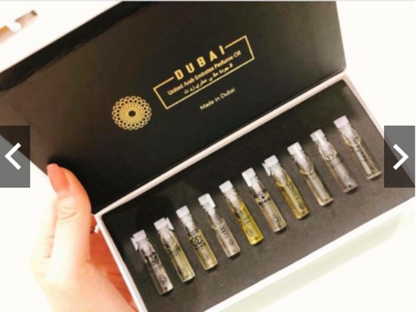 Set mini tinh dầu nước hoa Dubai 2ml chính hãng