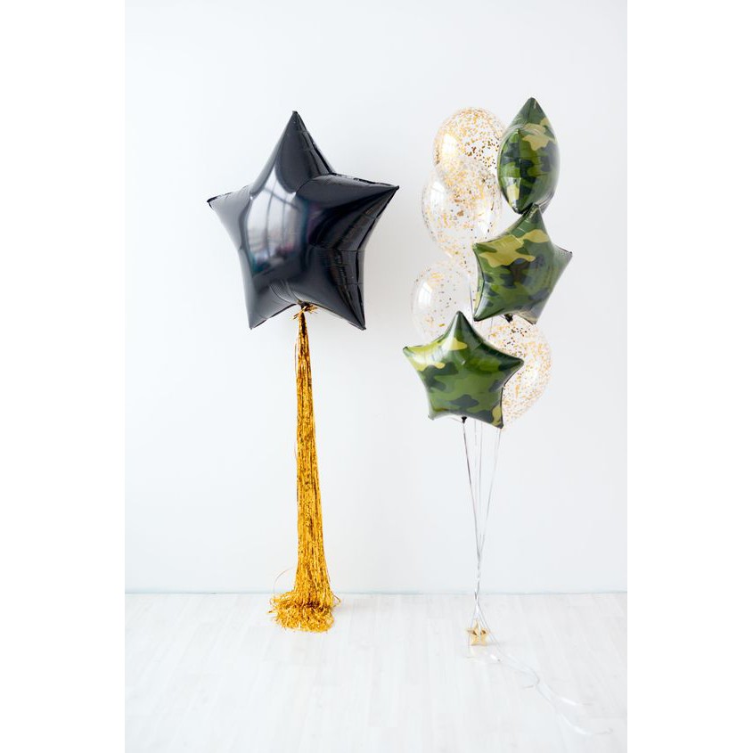 Set 2 Bóng kiếng ngôi sao 5 cánh trang trí size 45cm