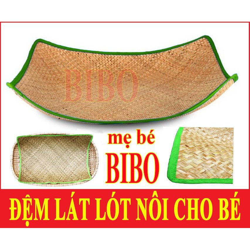 Chiếu đệm lót nằm nôi đan truyền thống, kích thước 70x57cm - Tấm lát cho bé nằm nôi, nằm võng