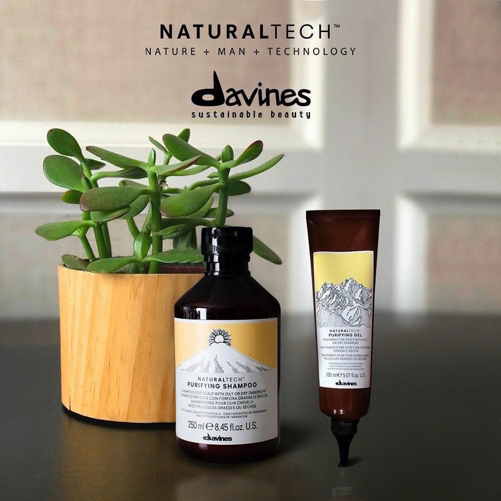 Dầu Gội Tóc Gàu Davines NaturalTech Purifying Shampoo