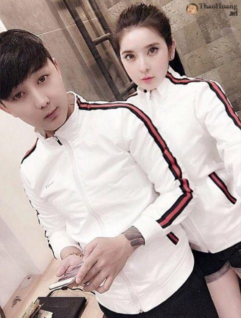 [HCM][GIÁ SỐC] Áo khoác cặp dù nam nữ 2 lớp chạy sọc rất đẹp - áo khoác đôi - áo khoát cặp - áo khoác dù cặp nam nữ hàn quốc