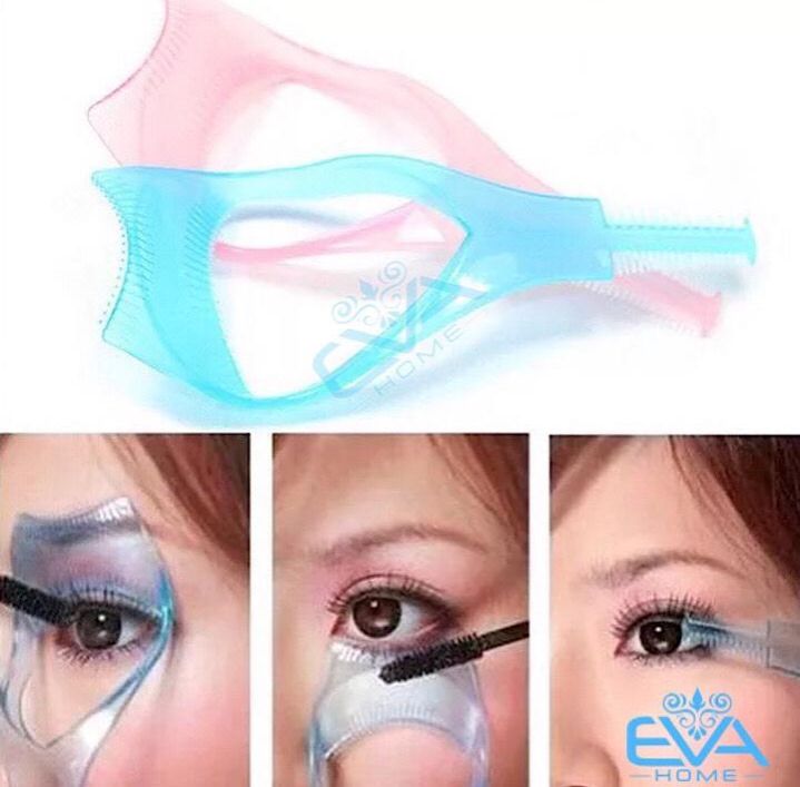 Combo 2 dụng cụ hổ trợ chuốt mascara chải mi không bị lem