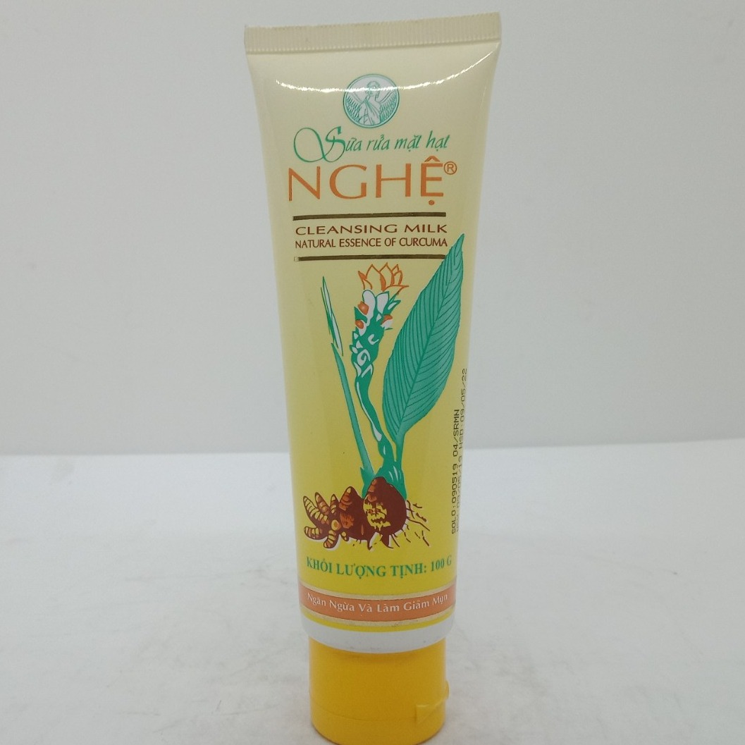 Sữa Rửa Mặt Hạt Nghệ Cleansing Milk 100g