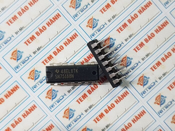 Combo 3 chiếc sn75188n, sn75188 ic chuyên dụng dip-14