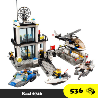 Kazi 6727 Police Station - Lego Trạm thành phố 6727 thumbnail