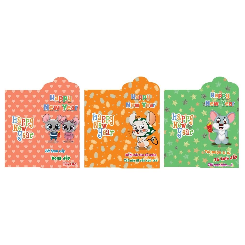 [HCM]10 BAO LÌ XÌ TẾT 2021 - Bì lì xì