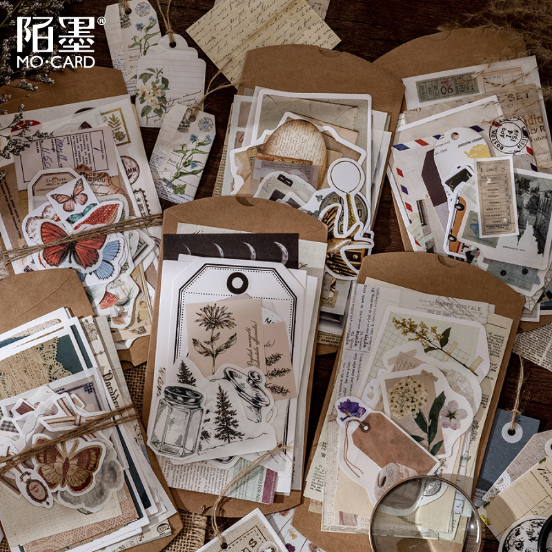 [Vintage Collection] Những set trang trí cổ điển dùng để trang trí Junkjournal