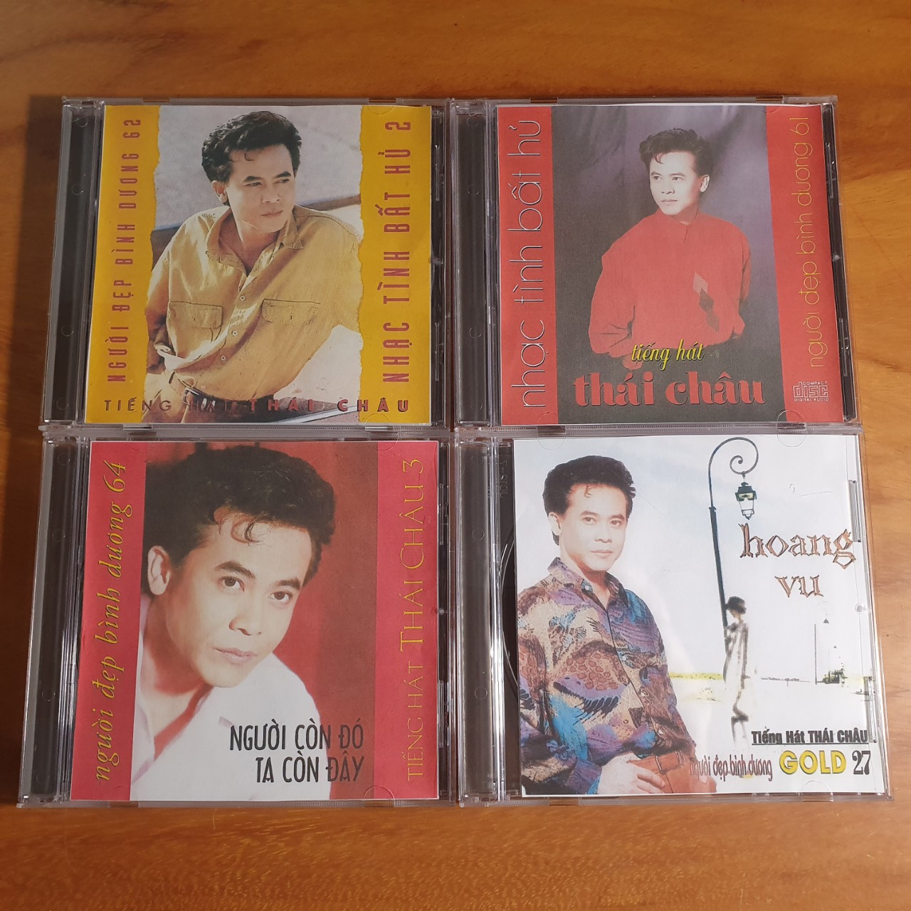 [MDCD] Bộ 4 Đĩa CD Thái Châu Chọn Lọc