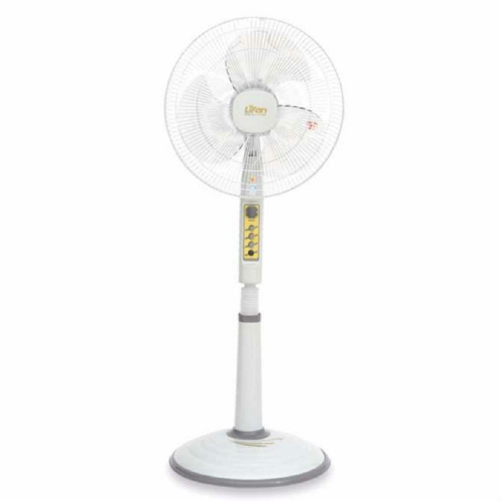 QUẠT ĐỨNG LIFAN D-616W (Trắng - Lồng xi)