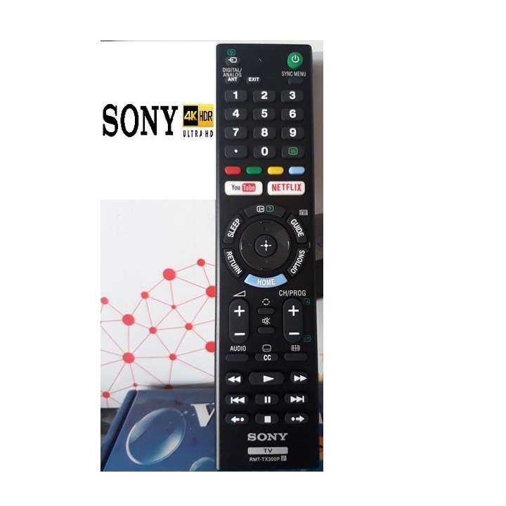 điều khiển tivi sony smart RMT-TZ300A