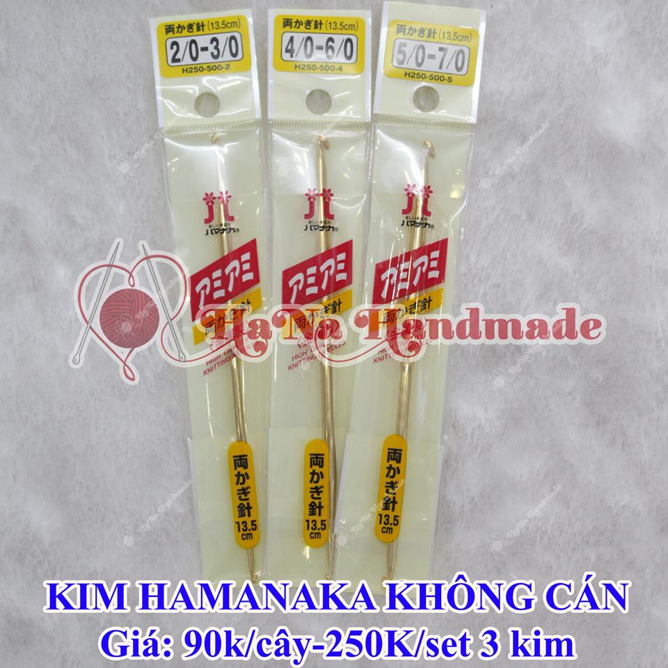 Hamanaka Crochet Needle Without Handle 90K/Piece