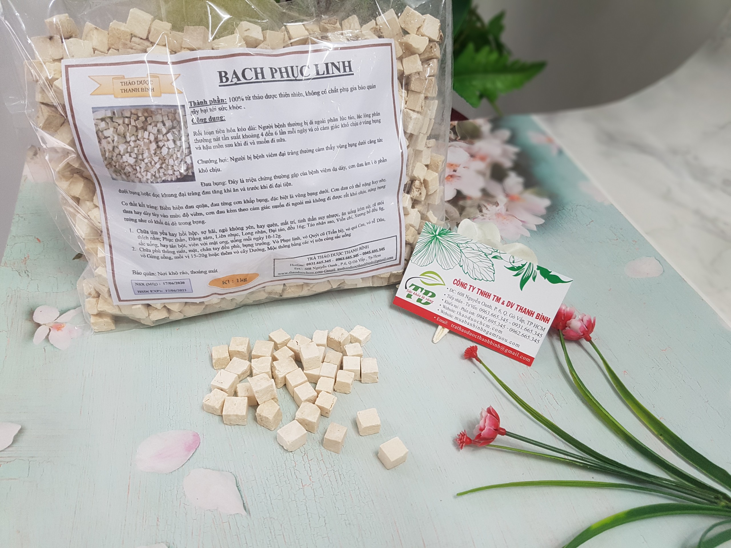 Bạch Linh Loại Cao Cấp 100g - Thảo Dược Thanh Bình