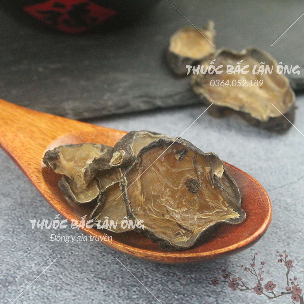 Hắc phụ tử 100g khô, sạch, thơm - Lãn Ông