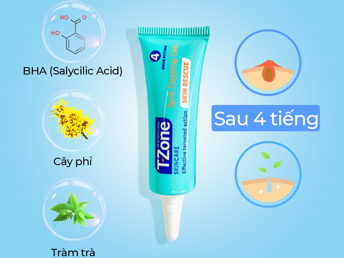 Gel Chấm Mụn T-Zone 8ml
