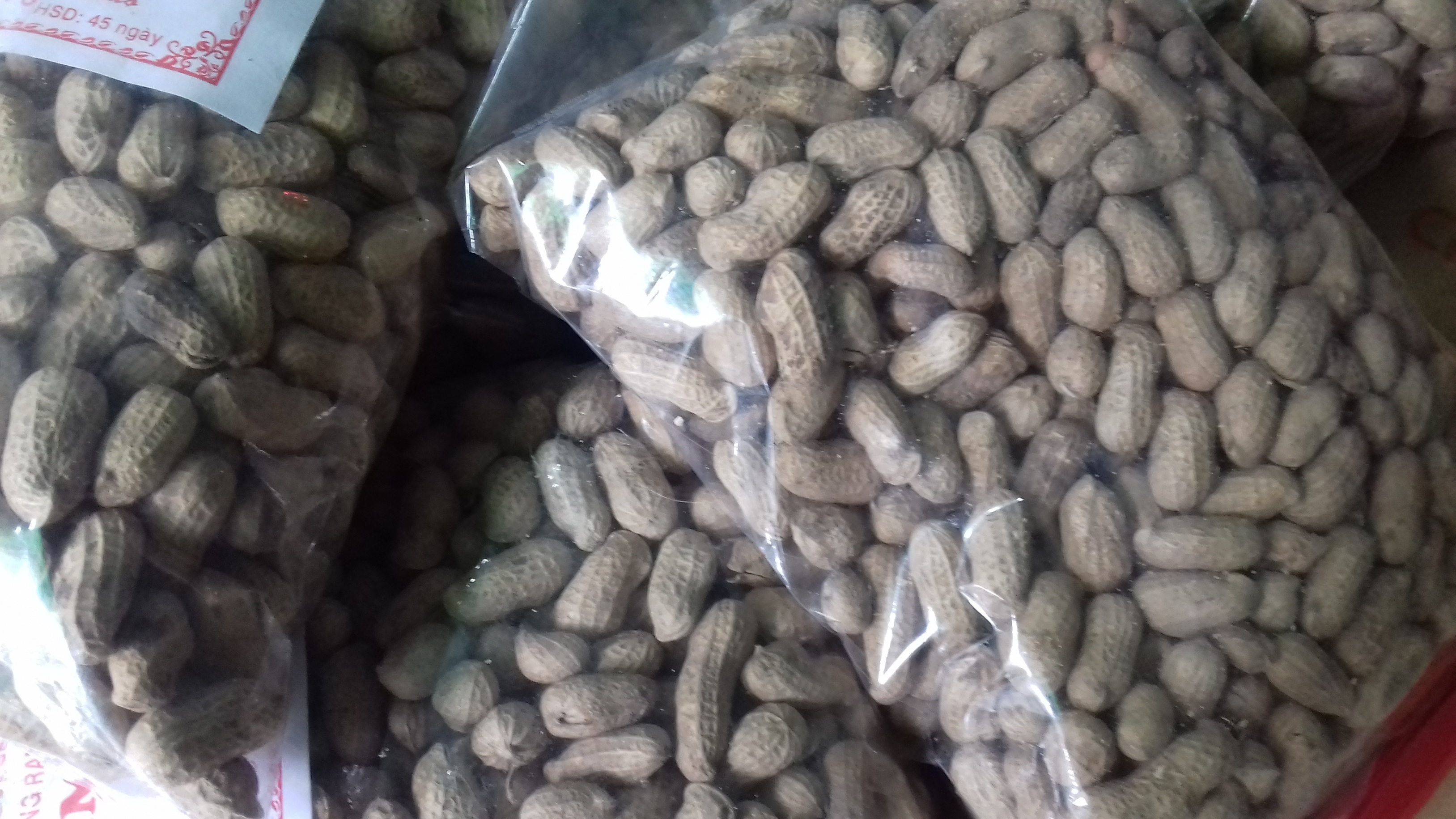 Đậu phộng rang còn vỏ bịch 450gram