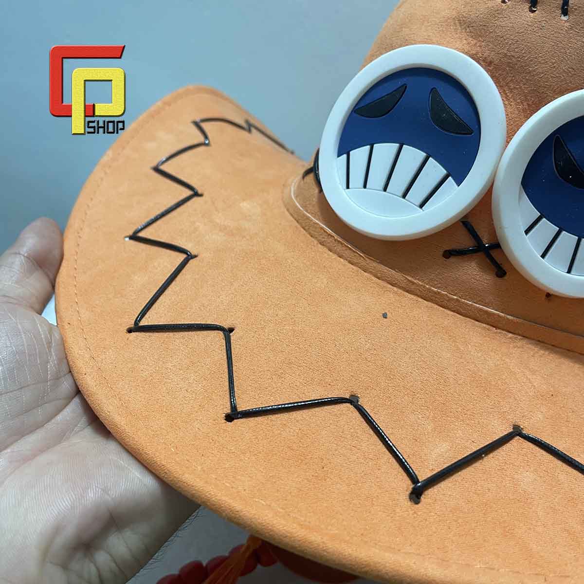 Mũ nón Cosplay Ace - Nón cosplay Ace - Cosplay One Piece - nón ace - mũ ace