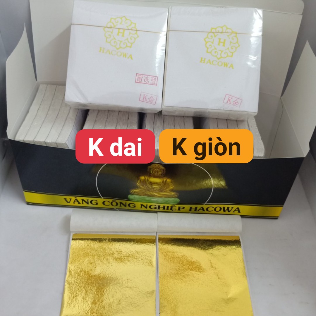 Combo 2500 lá vàng Hacowa