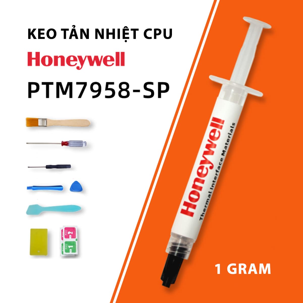 Keo tản nhiệt kim loại lỏng Thermal Grizzly Conductonaut 1 Gram - Kem tản nhiệt Thermal Grizzly Conductonaut