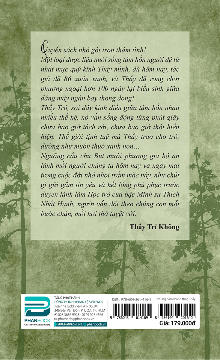 Fahasa - Những Năm Tháng Theo Thầy