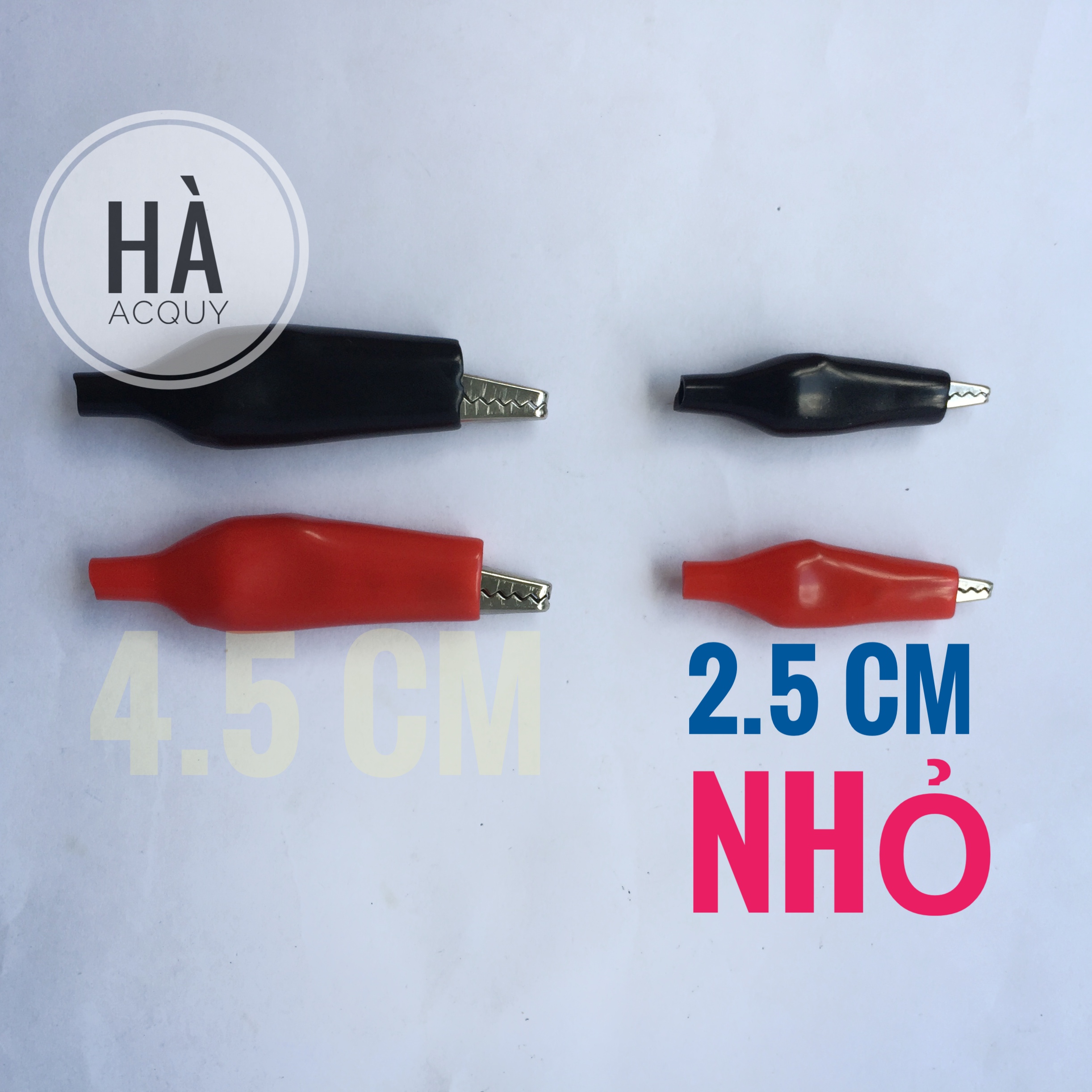 10 cặp kẹp cá sấu nhỏ - 2.5 cm