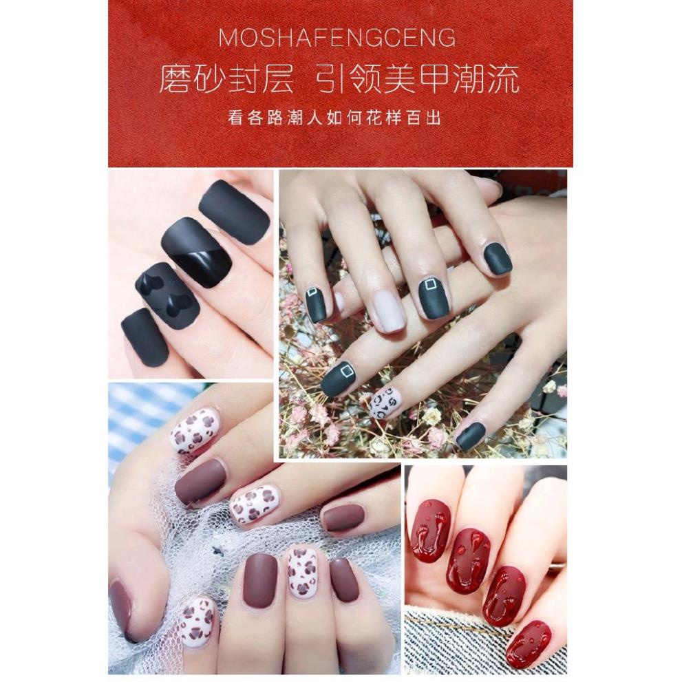 Sơn gel AS sơn bóng lì (Matte top coat) nhập xịn