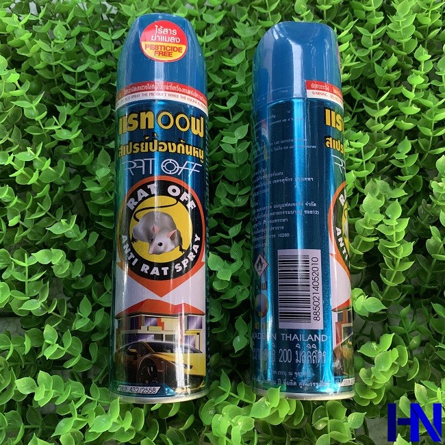 Bình xịt đuổi chuột  RAT OFF thái lan 200ml