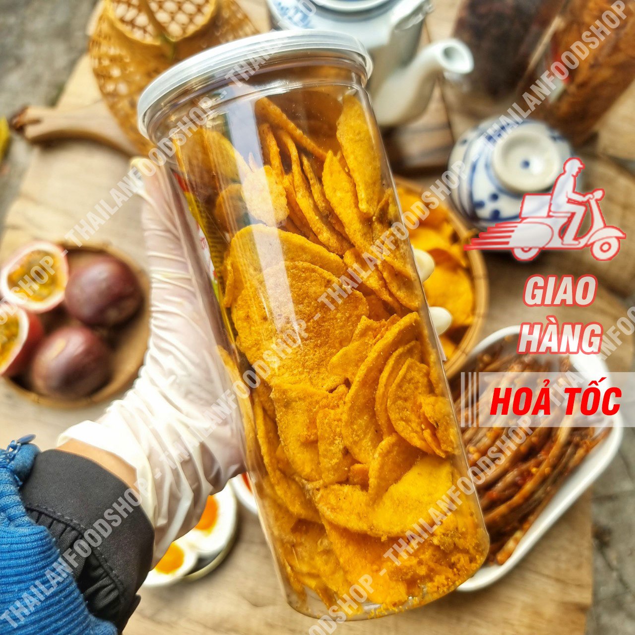 Khoai Tây Mắm Hành - Khoai tây Trứng Muối - Khoai Tây Ống Lắc Bột Phô Mai - Khoai Tây Ống Sấy Giòn