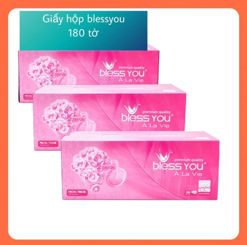 [HCM]combo 3 giấy hộp bless you 180 tờ