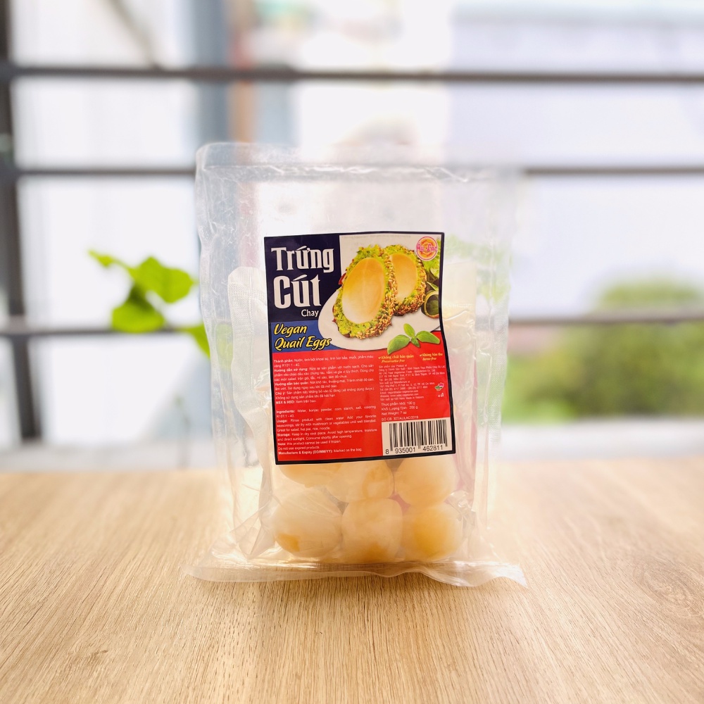 Trứng cút tiệt trùng chay âu lạc 150g tiệt trùng