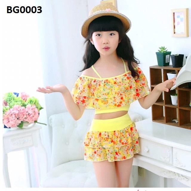 Bộ Đồ Bơi 3 Cách Mặc cho bé lớn 20-40kg BG0003