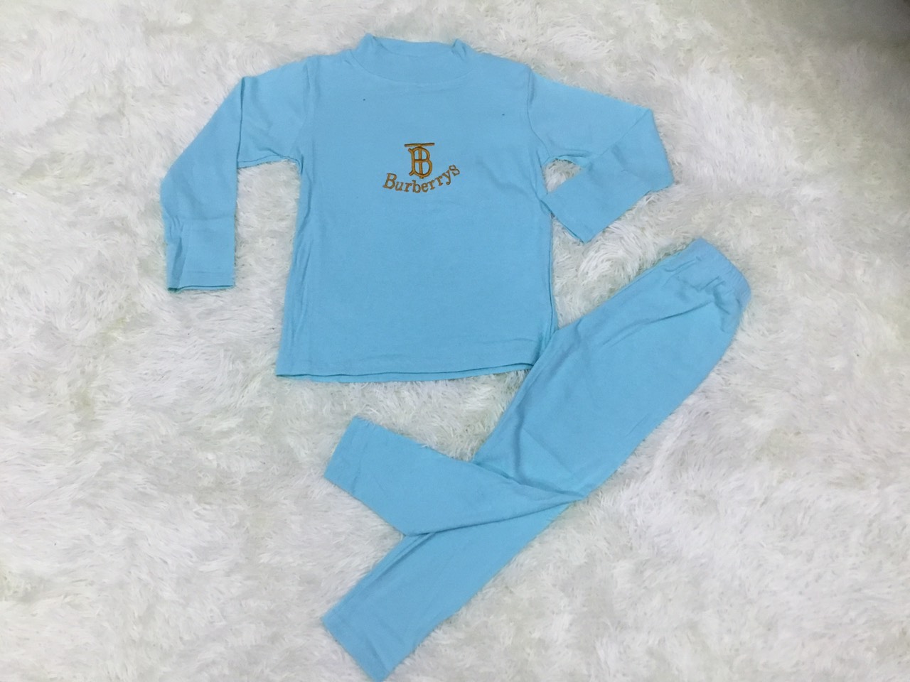 Bộ Coton cho bé gái - quần dài, tay dài (10-22kg)